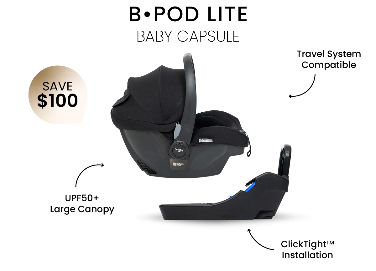 BOXING DAY | B-Pod Light Baby Capsule | Save $100 | Shop Now