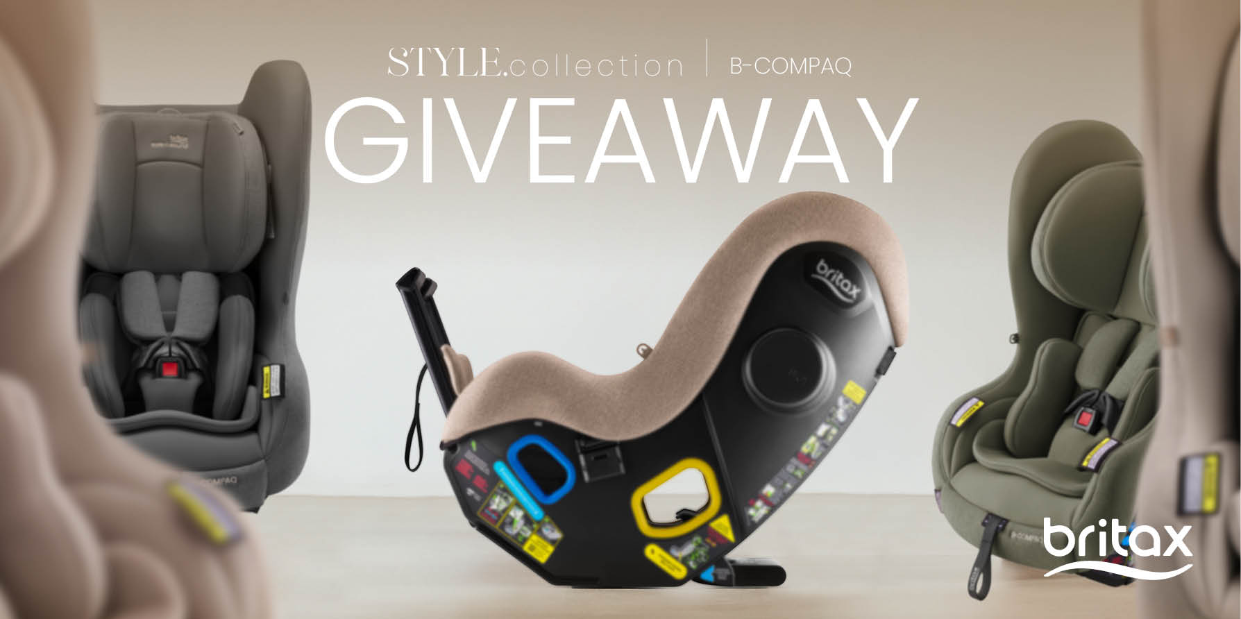 Britax Giveaway | B-Compaq ifix STYLE Collection