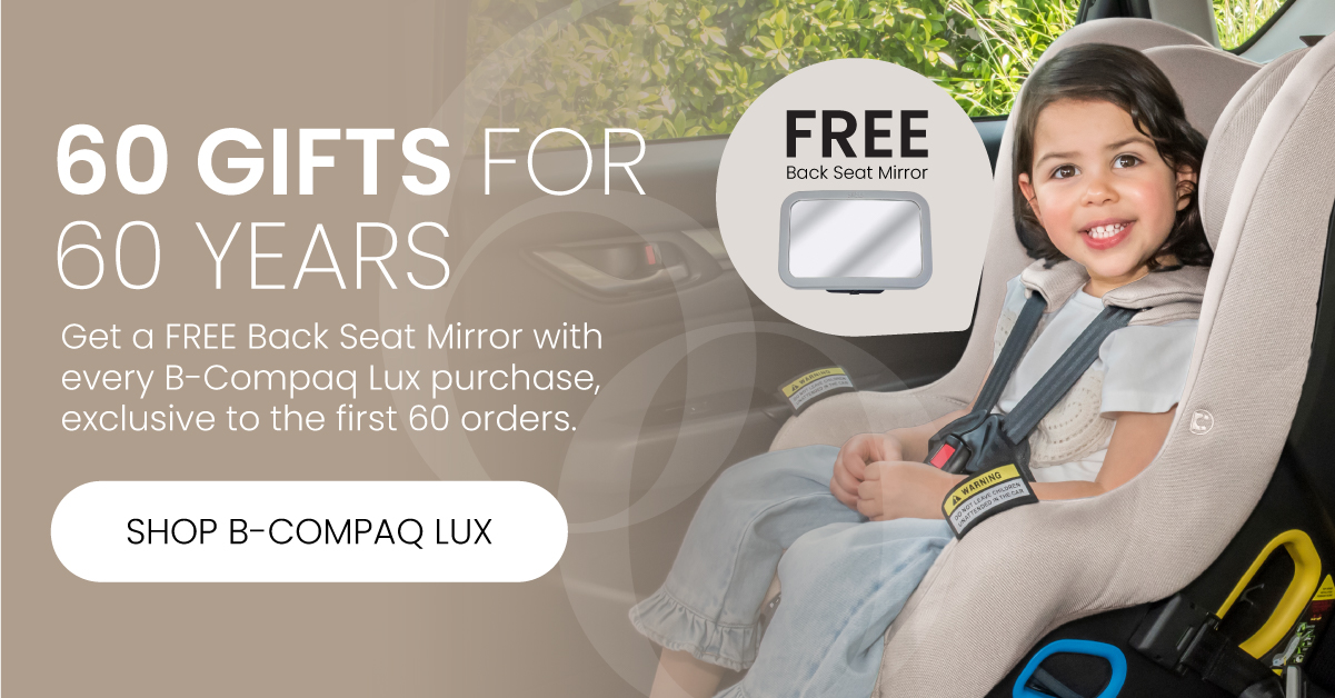 FREE Gift with B-Compaq Lux purchase. | FREE Back Seat Mirror | FIRST 60 ORDERS ONLY | SHOP NOW
