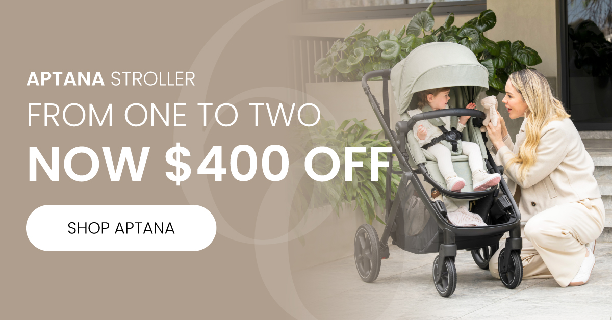 Aptana Stroller | From one to two. | NOW $400 OFF | SHOP NOW