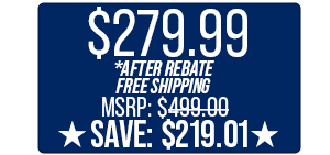 $279.99 After Rebate - Free Shipping