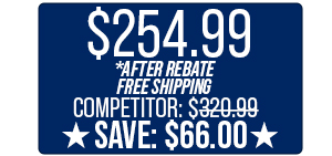 $254.99 After Rebate - Free Shipping