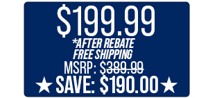 $199.99 After Rebate - Free Shipping