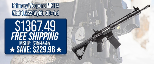 Primary Weapons MK114 Mod 1 .223 Wylde 30+1rd $1,367.49 Free Shipping