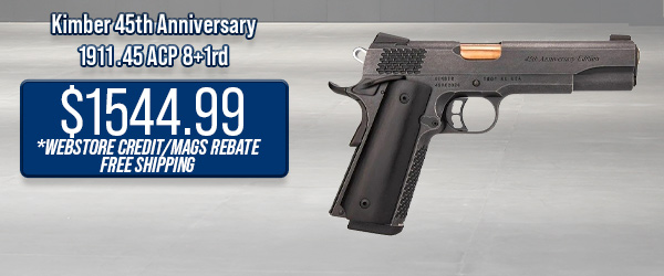 Kimber 45th Anniversary 1911 .45 ACP 8+1rd $1,544.99 Free Shipping