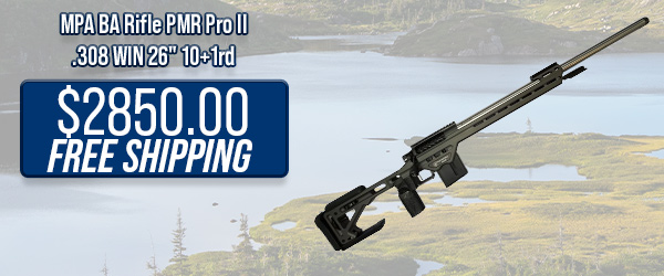 MPA BA Rifle PMR Pro II .308 WIN 26" 10+1rd $2,850.00 Free Shipping