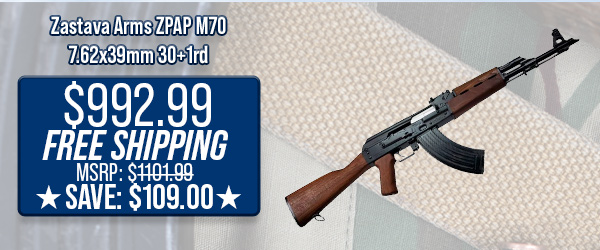 Zastava Arms ZPAP M70 7.62x39mm 30+1rd $992.99 Free Shipping