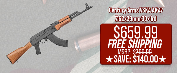 Century Arms VSKA AK47 7.62x39mm 30+1rd $659.99 Free Shipping