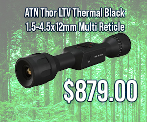 ATN Thor LTV Thermal Black 1.5-4.5x12mm Multi Reticle $879.00