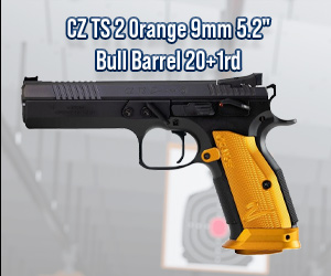 CZ TS 2 Orange 9mm 5.2" Bull Barrel 20+1rd