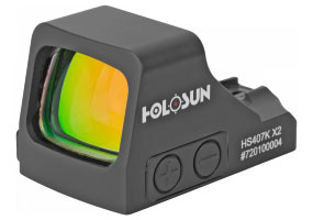 Holosun HE407K-GD-X2 Black 6 MOA Gold Dot Reticle