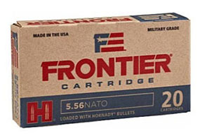 Hornady Frontier Military Grade 5.56 NATO