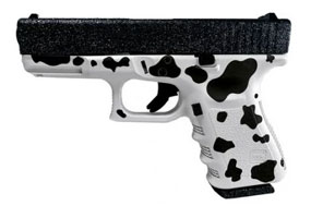 Glock G22 .40S&W Semi Auto Pistol Tactical Cow Glitter Gunz