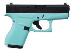Glock G42 Apollo Custom Robins Egg Blue