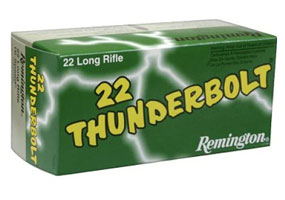 Remington Thunderbolt 22LR Ammo