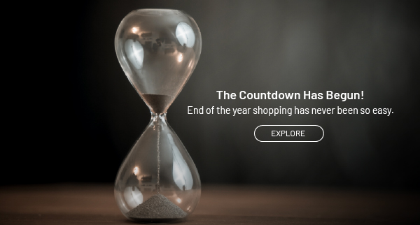 The countdown has begun! End of the year shopping has never been so easy.