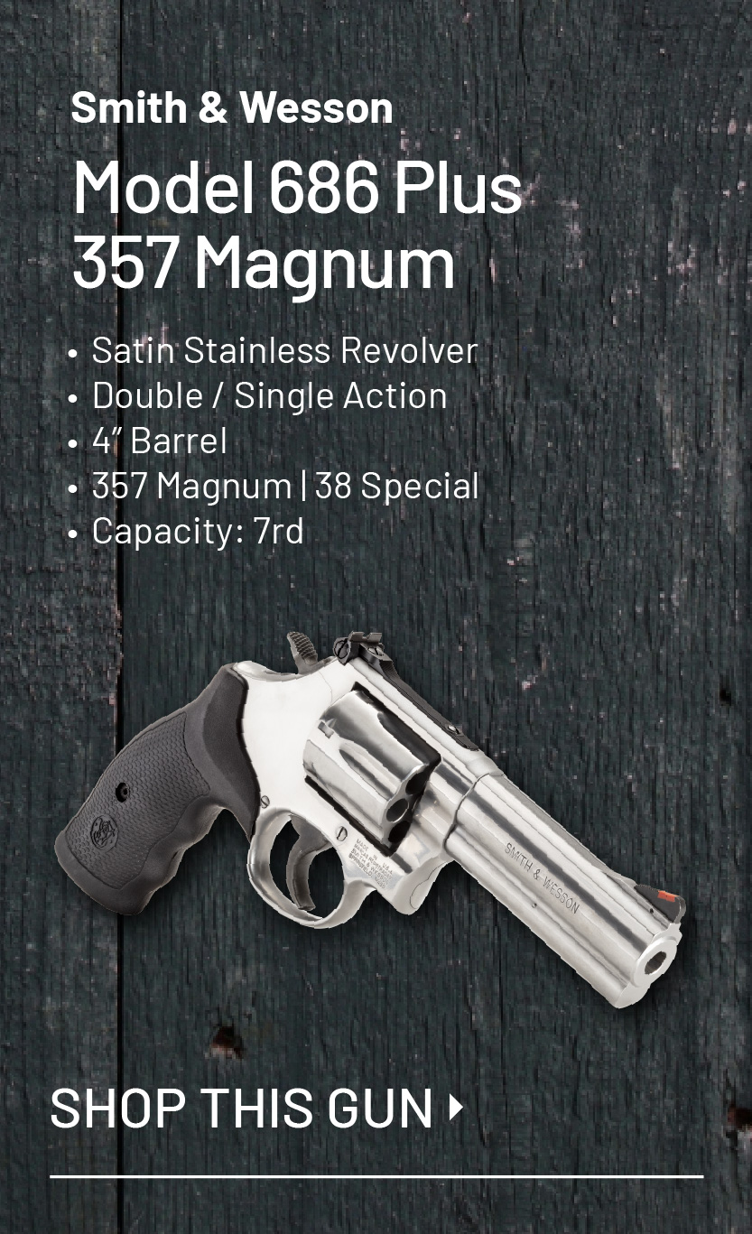Smith and Wesson Model 686 Plus 357 Magnum