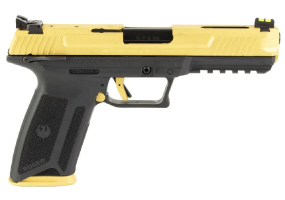 Ruger Limited Edition 57 Semi Auto Pistol Gold Cerakote Finish