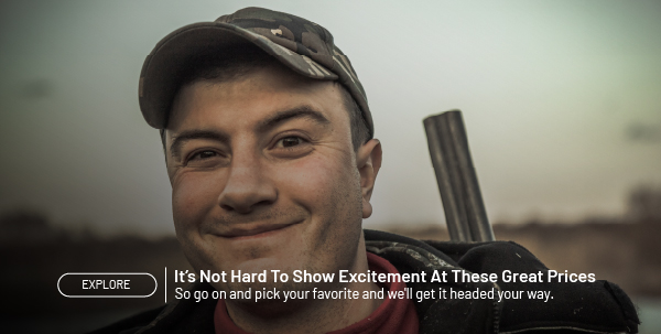 It's not hard to show excitement at these great prices. Explore.