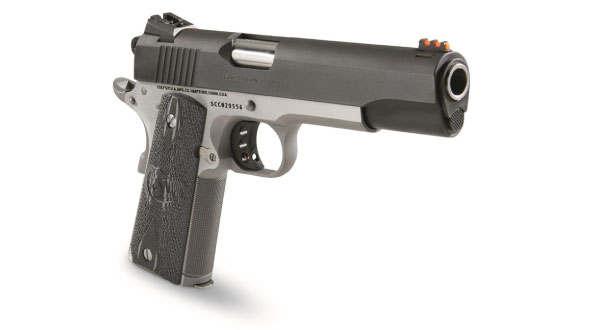 Colt Government .45 ACP 5 Blued Slide Stainless Steel Frame Blemished