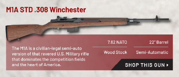 M1A STD .308 Winchester. Shop.