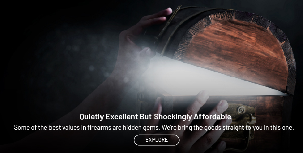 Quietly excellent but shockingly affordable. Some of the best values in firearms are hidden gems. Explore.