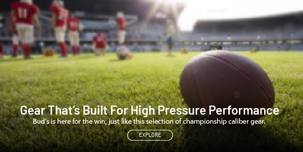 Gear that's built for high pressure performance. Explore.