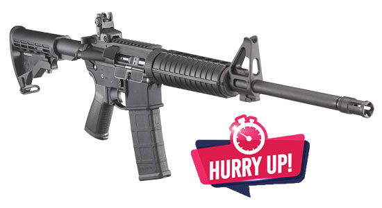 Ruger AR-556 AR-15 5.56 NATO Semi Auto Rifle