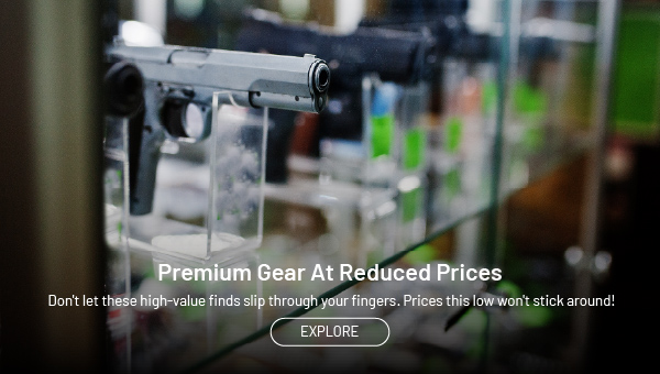 Premium gear at reduced prices. Explore.
