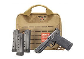 Smith and Wesson M and P-22 .22 Mag Pistol Package, Case, four 30rd Mags