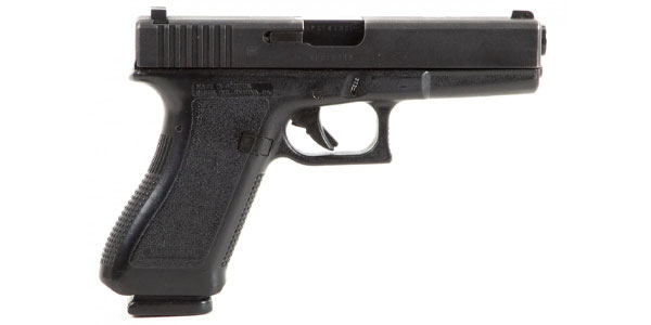 Used Glock G17 Gen2 9mm One 17+1rd Black, No Case, Police Trade In