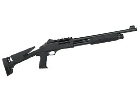 Dickinson Tac-4 Tactical 12ga Shotgun 18.5 Inch Barrel, Ghost Ring Sights