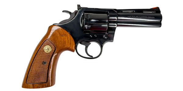 Used 1985 Colt BOA .357 Mag 4" Blue, 6 Shot Revolver