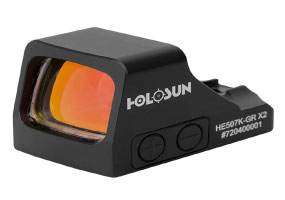 Holoson HE507K X2 Reflex Sight 2 MOA Green Dot/32 MOA Circle Reticle