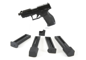 Taurus TX22 Gen II T.O.R.O. .22LR Semi Auto Optic Ready Pistol, Five Magazines