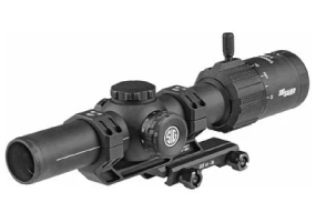 Sig Sauer Tango-MSR LPVO 1-6x 24mm BDC6 Reticle Rifle Scope - 3.93" - 3.74" Eye Relief