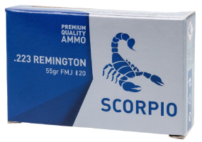 STV Technology Scorpio 223 Remington 55gr FMJ 20 Rounds