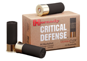 Hornady Critical Defense Buckshot 12ga Ammo 00-buck 10 Rounds