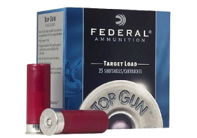 Federal Top Gun 12ga Shotshells 2-3/4", 1-1/8oz, #8 Shot
