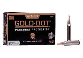 Speed Personal Protection .223 Rem 75gr Gold Dot Soft Point 20 Rounds