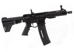 American Tactical Alpha MAXX Pistol 5.56 NATO 7.5" Barrel, M-LOK, Pistol Brace, Sights, 60+1