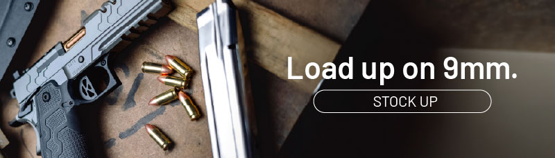 Load up on 9mm. Stock up.