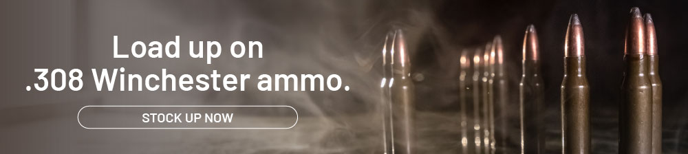 Load up on 308 Winchester ammo. Stock up now.