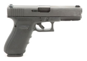 Used Glock G21 Gen4 45auto (1) 13+1 Round Black No Case, Police Trade-In