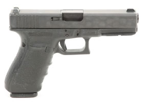 Used Glock 21 Gen4 45auto (1) 13+1 Round Black, No Case, Police Trade-In