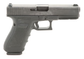 Used Glock G21 Gen4 45auto (1) 13+1 Round Black w/Case Police Trade-In