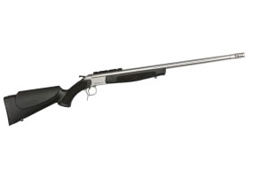 CVA Scout TD 35 Whelen Single Shot Rifle 25" Barrel Stainless/Silver