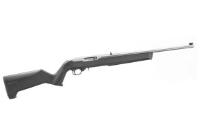 Ruger 10/22 .22LR Magpul MOE Stainless, Extra BX-1 10 Round Clear Mag