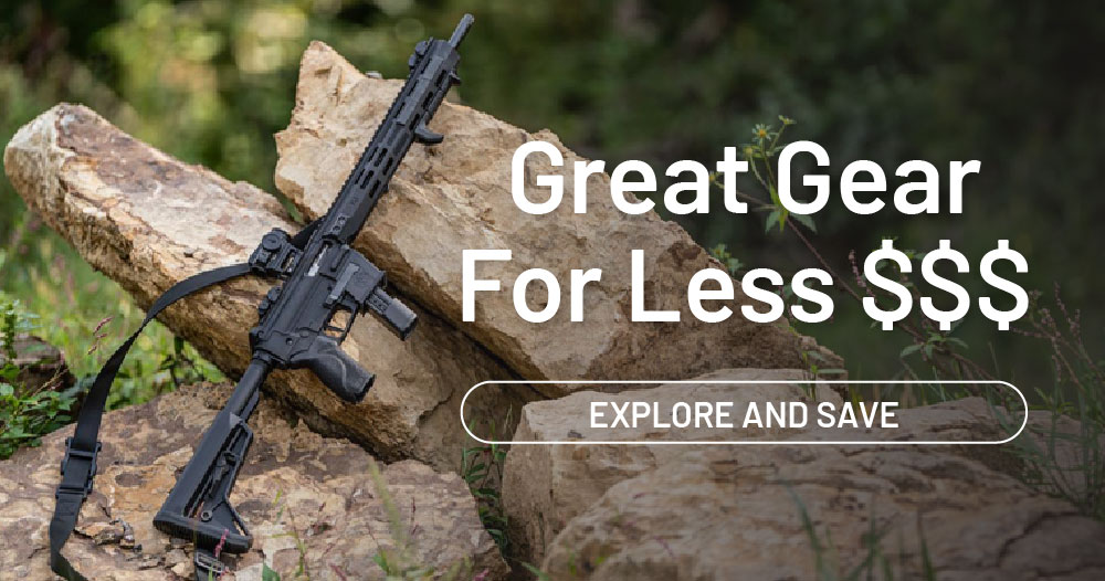 Great gear for less money. Explore and save.