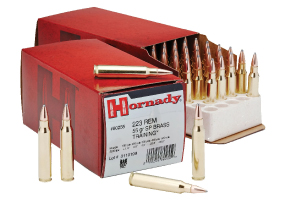 Hornady Custom Soft Point 223 Remington Ammo 55gr 50 Rounds